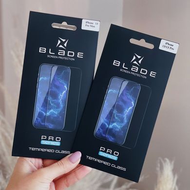 Защитное стекло 3D BLADE PRO Series Full Glue для iPhone 12 | 12 PRO Black - ash-mobile.com.ua - фото 5