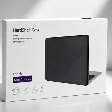 Накладка HardShell Matte для MacBook Neo 13 (2026) Black