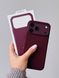 Чохол Silicone Case with MagSafe OEM для iPhone 18 PRO Burgundy