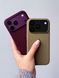 Чохол Silicone Case with MagSafe OEM для iPhone 18 PRO Burgundy
