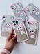 Чехол Cute Cat Mirror Case для iPhone 14 PRO Pink