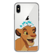 Чехол прозрачный Print Lion King для iPhone XS MAX Simba Love Blue купить