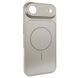 Чохол Nofelet AG Glass with MagSafe для iPhone 17 Air Titanium