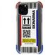 Чехол SkinArma Case Shirudo Series для iPhone 11 PRO Transparent Red-Blue купить