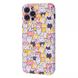 Чохол WAVE NEON X LUXO для iPhone 13 PRO MAX Cats mini Yellow/Pink
