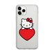 Чохол прозорий Print для iPhone 13 PRO Hello Kitty Love