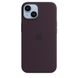 Чохол Silicone Case Full OEM+MagSafe для iPhone 14 Plus Elderberry