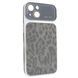 Чохол AITO PU-Leather Leopard Case для iPhone 14 Black