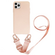 Чехол STRAP COLOR Case для iPhone 12 MINI Pink Sand купить