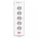 Мережевий фільтр Proove Prism Socket (5 AC + 2 Type-C + 2 USB) 1.6m White