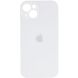 Чохол Silicone Case Full + Camera для iPhone 13 White