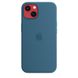 Чохол Silicone Case Full OEM+MagSafe для iPhone 13 Blue Jay