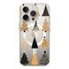 Чохол прозорий Print NEW YEAR with MagSafe для iPhone 16e | 17e Tree Gold - ash-mobile.com.ua - фото 1