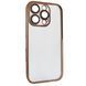 Чехол Titan Frame Matte PC Case для iPhone 16 PRO Desert Gold - ash-mobile.com.ua - фото 1