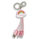Кабель ASH Happy 3 in 1 USB (Micro-USB+Lightning+Type-C) Rainbow Pink купити
