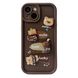 Чохол Pretty Things Case для iPhone 15 Brown Choco Bear