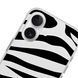 Чохол прозорий Print Zebra для iPhone 16 Plus