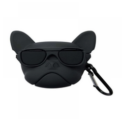 Чехол 3D для AirPods PRO Bulldog Black купить