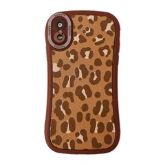 Чехол Leopard для iPhone X | XS Brown купить