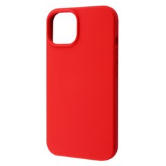 Чехол Memumi Liquid Silicone Series Case with MagSafe для iPhone 14 Plus Red