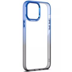 Чехол Fresh sip series Case для iPhone 12 PRO MAX Black/Blue купить