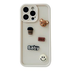 Чехол Pretty Things Case для iPhone 11 PRO MAX Biege Bear купить