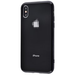 Чехол Silicone Case (TPU) для iPhone X | XS Black купить