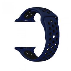 Ремінець Nike Sport Band для Apple Watch 42/44/45 mm Midnight Blue/Black купити