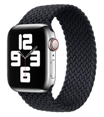 Ремінець Braided Solo Loop для Apple Watch 38/40/41 mm Grey розмір M купити