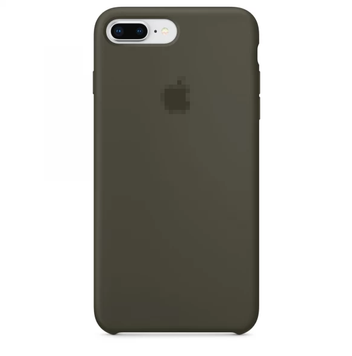 Чохол Silicone Case OEM для iPhone 7 Plus | 8 Plus Dark Olive - ash-mobile.com.ua - фото 1