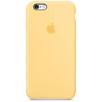 Чохол Silicone Case OEM для iPhone 6 Plus | 6s Plus Yellow - ash-mobile.com.ua - фото 1