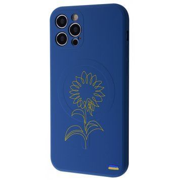 Чехол WAVE Ukraine Edition Case with MagSafe для iPhone 13 PRO Sunflower Blue - ash-mobile.com.ua - фото 1