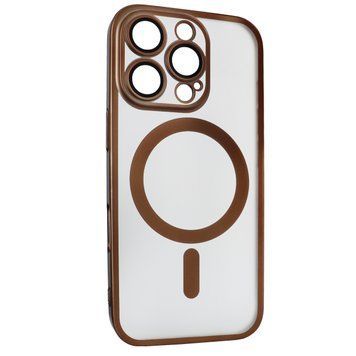 Чехол Titan Frame Matte PC MagSafe Case для iPhone 16 PRO MAX Desert Gold - ash-mobile.com.ua - фото 1