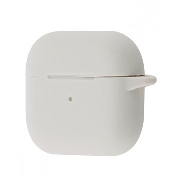 Чехол с микрофиброй для AirPods 1 | 2 Antique White - ash-mobile.com.ua - фото 1