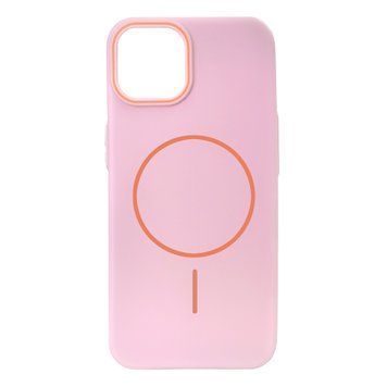 Чехол Fusion Matte with MagSafe для iPhone 15 Pink - ash-mobile.com.ua - фото 1