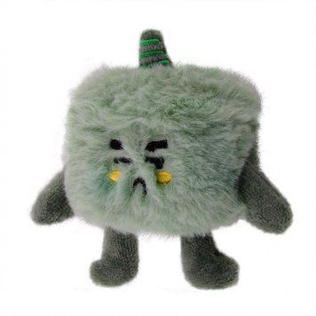 Чехол Cute Monster Plush для AirPods PRO 2 Olive - ash-mobile.com.ua - фото 1
