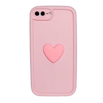 Чохол 3D Coffee Love Case для iPhone 7 Plus | 8 Plus Pink - ash-mobile.com.ua - фото 1
