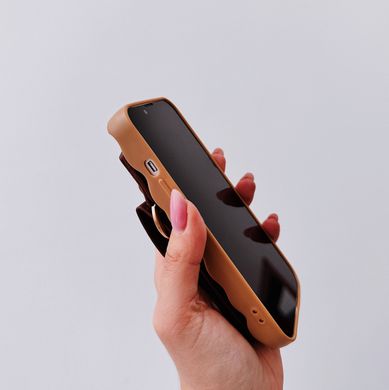 Чехол Bag Leather Case для iPhone 12 Biege купить