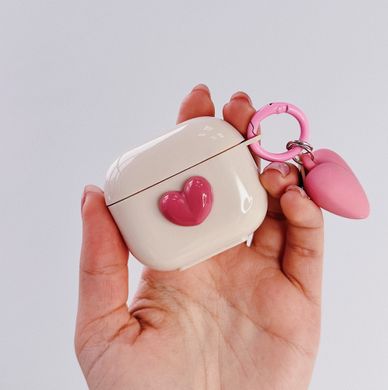 Чехол Moments Lovely для AirPods 1 | 2 Jelly White - ash-mobile.com.ua - фото 6