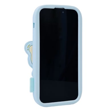 Чохол Greedycat Case для iPhone 13 PRO MAX Blue Butterfly - ash-mobile.com.ua - фото 2