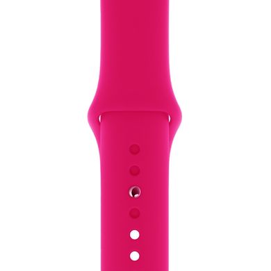 Ремінець Silicone Sport Band для Apple Watch 42mm | 44mm | 45mm | 49mm Electric Pink розмір S купити