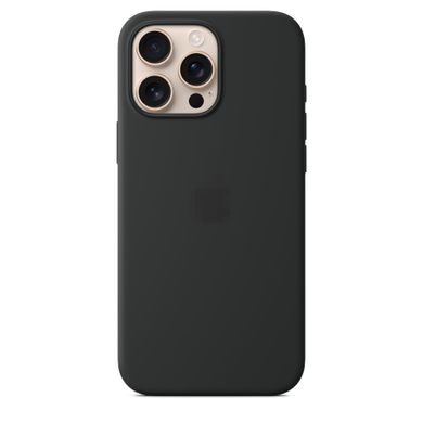 Чехол Silicone Case with MagSafe OEM для iPhone 16 PRO MAX Black - ash-mobile.com.ua - фото 2