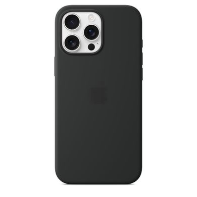 Чохол Silicone Case with MagSafe OEM для iPhone 16 PRO MAX Black - ash-mobile.com.ua - фото 3