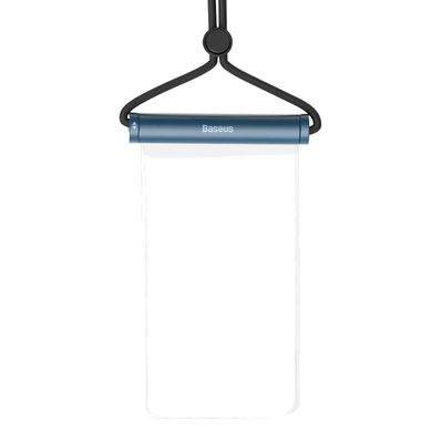 Чохол водонепроникний Baseus Cylinder slide-cover Waterproof bag до 7.2" Blue