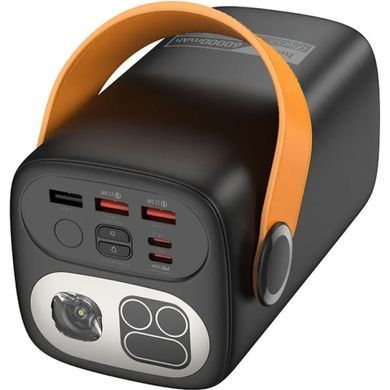 Портативная Батарея Hoco DB160 100W 60000mAh Black - ash-mobile.com.ua - фото 4