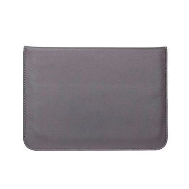 Кожаный конверт Leather PU для MacBook 15.4 Grey купить