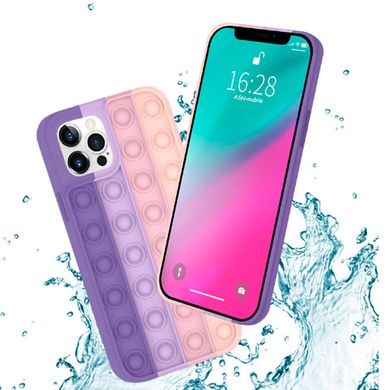 Чохол Pop-It Case для iPhone 12 MINI Ocean Blue/White купити
