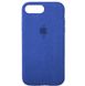 Чохол Alcantara Full для iPhone 7 Plus | 8 Plus Midnight Blue