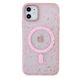 Чохол Splattered with MagSafe для iPhone 12 | 12 PRO Pink купити