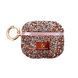 Чехол Bling World Grainy Diamonds для AirPods 4 Rose Gold